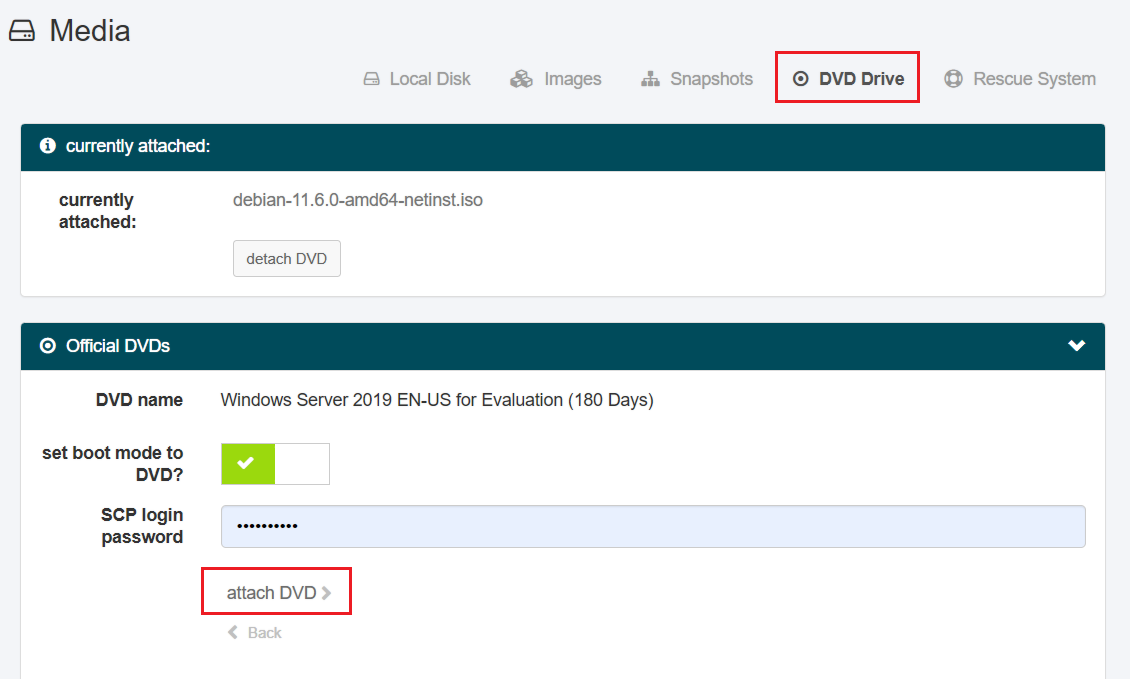 NetCup RS1000 通过挂载 ISO 安装 Windows