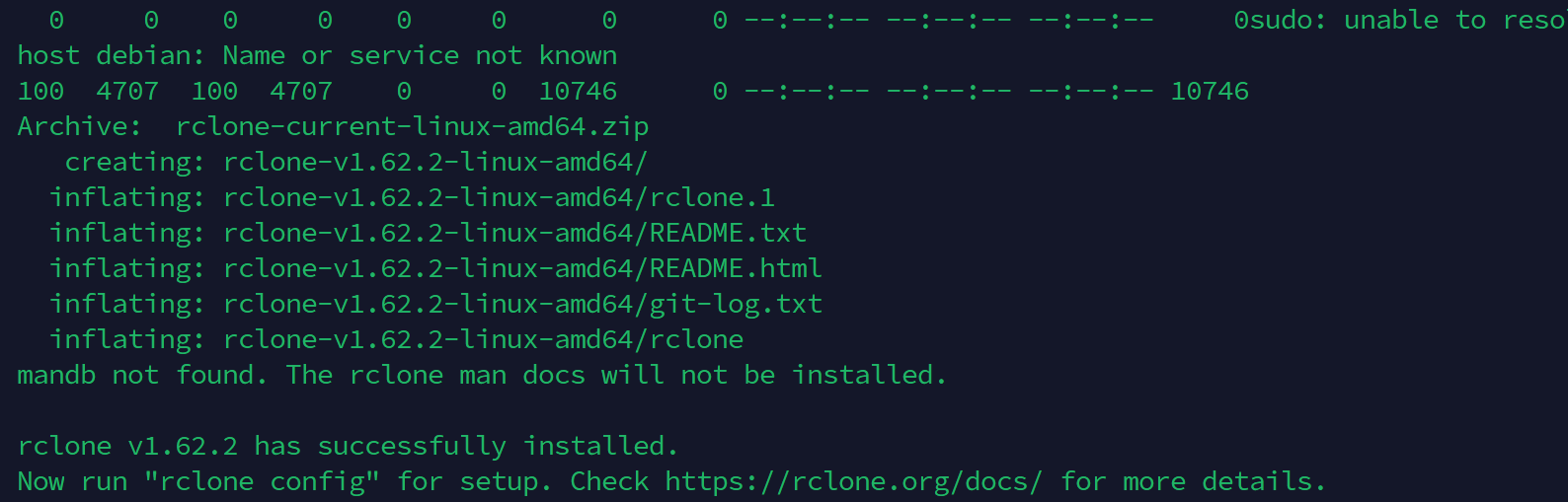 rclone挂载webdav,以infini-cloud为列